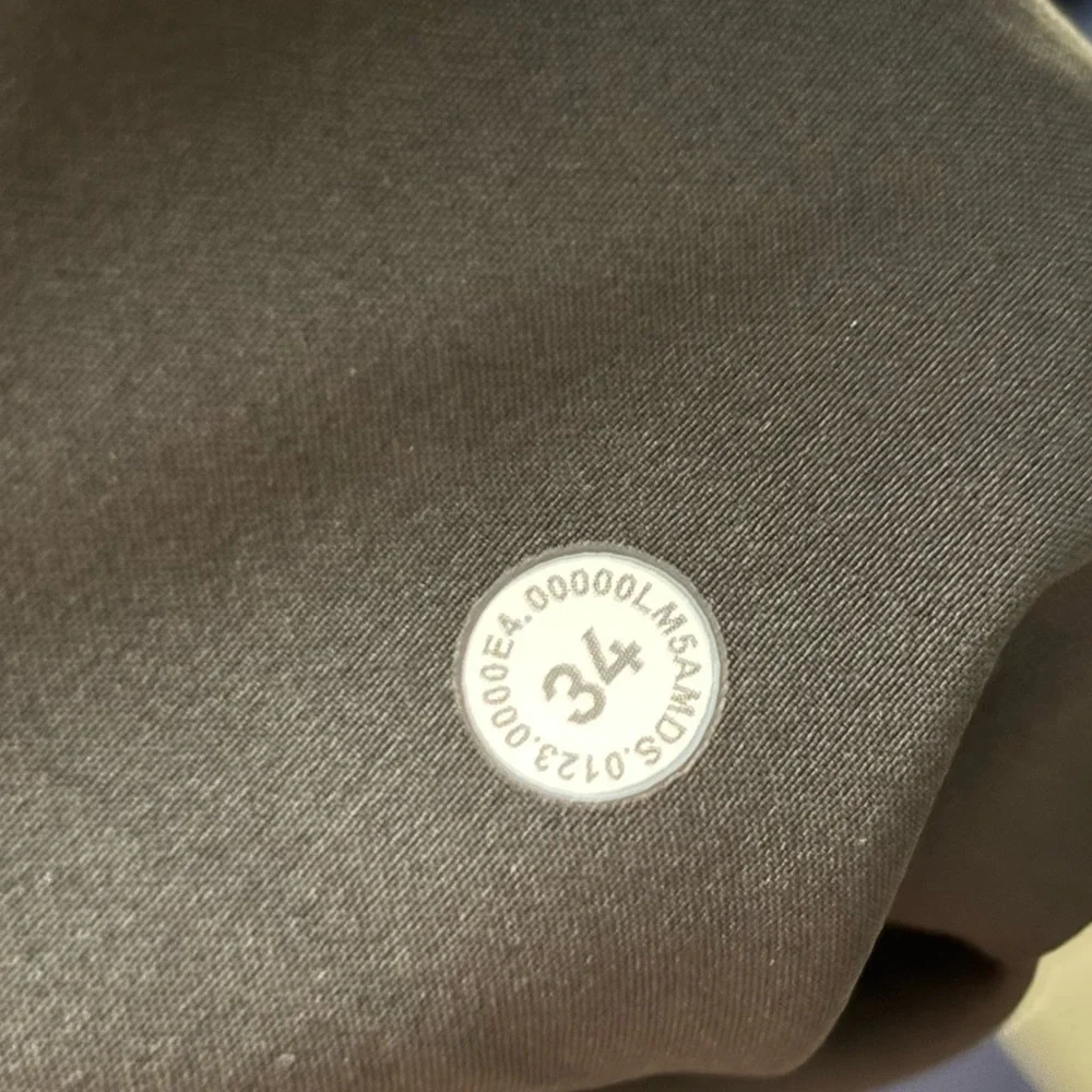 Lululemon Men’s Commission Golf Pant 34x27 Blue New Classic Tapered